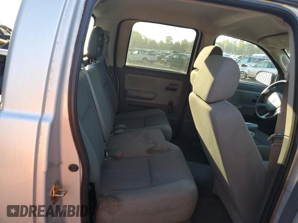 2006 Dodge Dakota ST with VIN 1D7HW28K06S665504, listed as a Copart auction lot 73545484 with 232,944 mi miles and Salvage Title. Bid and sale history available at DreamBid. Image 11.