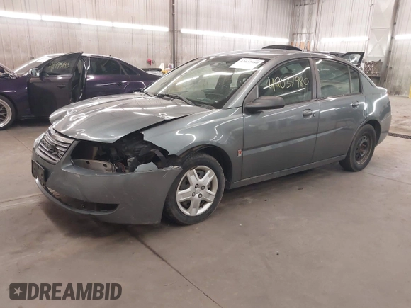 2006 Saturn ION with VIN 1G8AJ55F06Z116860, listed as a IAAI auction lot 42037980 with 197,593 mi miles. Bid and sale history available at carsss.com. Image 2.