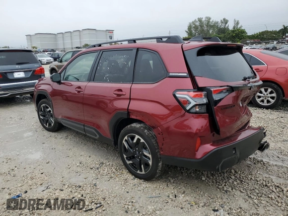 2025 Subaru Forester Limited with VIN JF2SLDRC5SH489571, listed as a Copart auction lot 89181305 with 226 mi miles and Salvage Title. Bid and sale history available at carsss.com. Image 2.