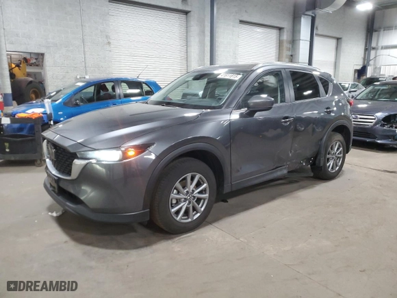 2023 Mazda CX-5 2.5 S Select Package with VIN JM3KFBBM7P0252039, listed as a Copart auction lot 41611815 with 17,324 mi miles and Salvage Title. Bid and sale history available at carsss.com. Image 1.