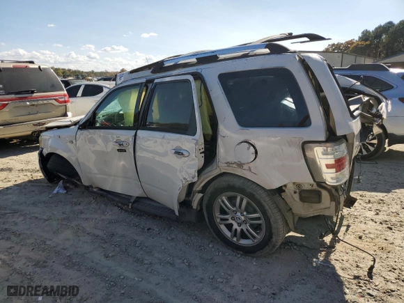 2009 Mercury Mariner Premier with VIN 4M2CU87G79KJ14527, listed as a Copart auction lot 76953474 with 0 mi miles and Salvage Title. Bid and sale history available at carsss.com. Image 2.