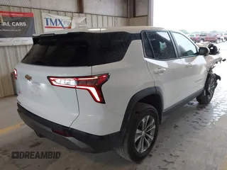 2025 Chevrolet Equinox FWD LT with VIN 3GNAXHEGXSL252341, listed as a IAAI auction lot 42093404 with 7,345 mi miles and . Bid and sale history available at DreamBid. Image 4.
