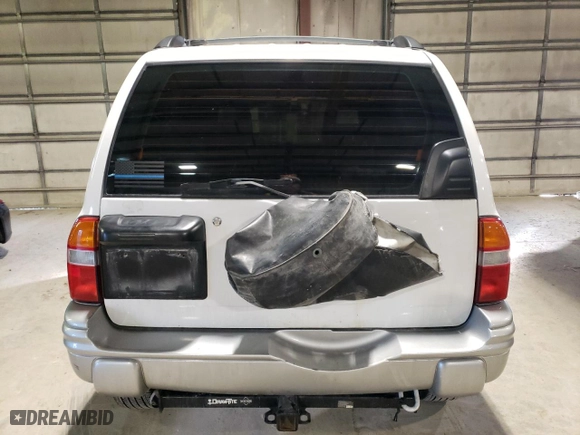 2002 Chevrolet Tracker LT with VIN 2CNBJ634126927635, listed as a Copart auction lot 78814333 with NaN miles and Salvage Title. Bid and sale history available at carsss.com. Image 6.