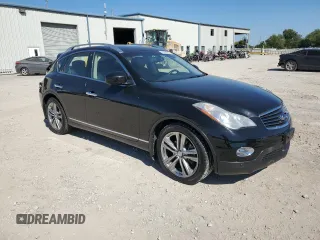 2012 Infiniti EX Journey with VIN JN1AJ0HR3CM452982, listed as a Copart auction lot 73639344 with 151,289 mi miles and Salvage Title. Bid and sale history available at DreamBid. Image 4.