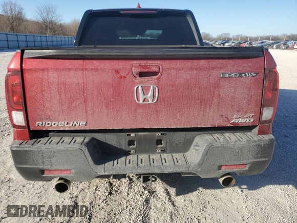 2021 Honda Ridgeline Sport z VIN 5FPYK3F19MB015903, wystawiony jako Copart lot #47472775 z przebiegiem 127 530 mil mil oraz Szkoda całkowita • Salvage title. Historia ofert i sprzedaży dostępna na DreamBid. Obrazek 6.