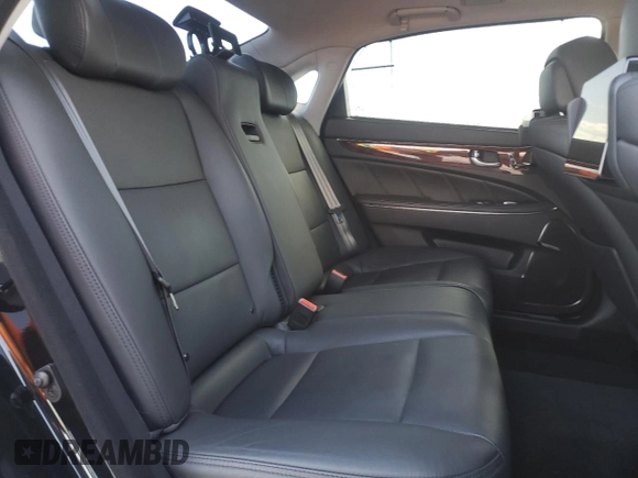 2015 Hyundai Equus Signature with VIN KMHGH4JH6FU091615, listed as a Copart auction lot 50660285 with 146,950 mi miles and Clean Title. Bid and sale history available at DreamBid. Image 10.