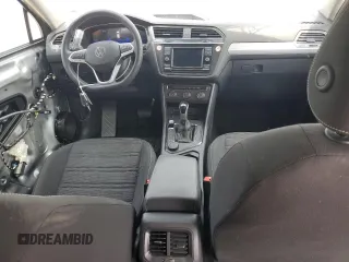 2024 Volkswagen Tiguan S with VIN 3VVFB7AX6RM041804, listed as a Copart auction lot 56154135 with 43,515 mi miles and Clean Title. Bid and sale history available at DreamBid. Image 8.