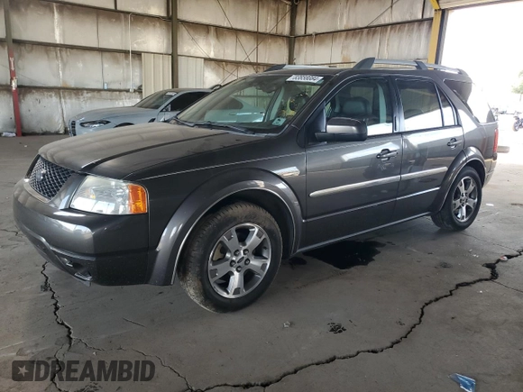 2005 Ford Freestyle Limited with VIN 1FMZK03105GA62367, listed as a Copart auction lot 83858084 with 78,201 mi miles and Salvage Title. Bid and sale history available at carsss.com. Image 1.
