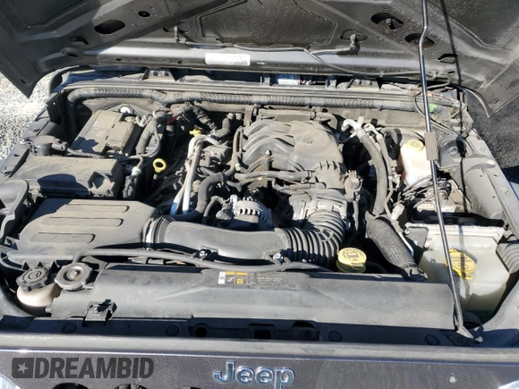 2018 Jeep Wrangler JK Unlimited Sport S with VIN 1C4BJWDG5JL909903, listed as a Copart auction lot 83998564 with 126,559 mi miles and Salvage Title. Bid and sale history available at carsss.com. Image 13.