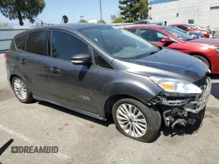 2017 Ford C-Max Energi SE with VIN 1FADP5EU7HL109805, listed as a Copart auction lot 58430734 with 71,497 mi miles and Salvage Title. Bid and sale history available at carsss.com. Image 4.