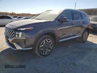 2022 Hyundai Santa Fe Hybrid SEL Premium with VIN KM8S3DA12NU052336, listed as a Copart auction lot 77833794 with 43,957 mi miles and Salvage Title. Bid and sale history available at carsss.com. Image 1.