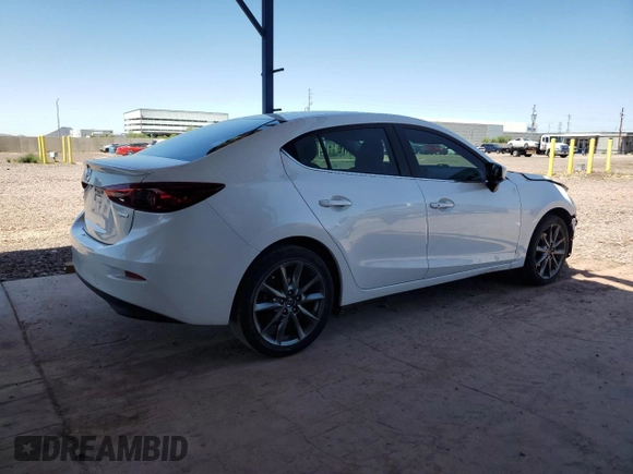 2018 Mazda 3 Touring with VIN 3MZBN1V35JM269982, listed as a Copart auction lot 54060365 with 61,471 mi miles and Salvage Title. Bid and sale history available at carsss.com. Image 3.