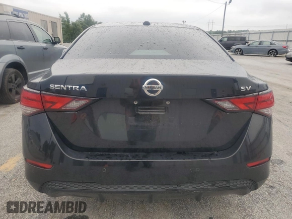2021 Nissan Sentra SV with VIN 3N1AB8CV4MY306914, listed as a Copart auction lot 63364285 with 82,294 mi miles and Salvage title. Bid and sale history available at DreamBid. Image 6.