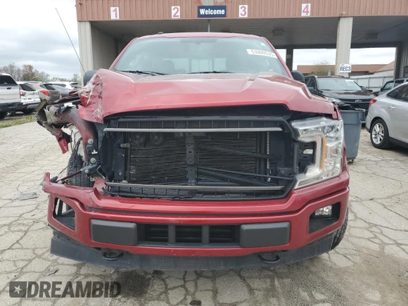 2018 Ford F-150 XL with VIN 1FTEW1EP8JFE03903, listed as a Copart auction lot 53900535 with Not Provided miles and Salvage Title. Bid and sale history available at DreamBid. Image 5.