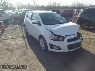 2014 Chevrolet Sonic LT with VIN 1G1JC6SH6E4172219, listed as a IAAI auction lot 41771776 with 71,054 mi miles. Bid and sale history available at carsss.com. Image 1.