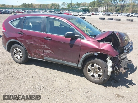 2012 Honda CR-V LX with VIN 5J6RM4H32CL045438, listed as a IAAI auction lot 42145044 with 111,157 mi miles and . Bid and sale history available at DreamBid. Image 1.