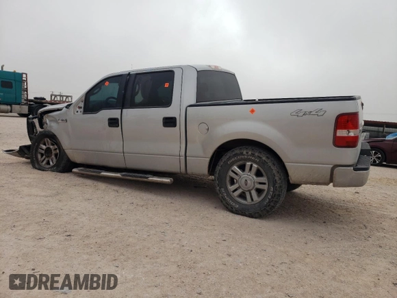 2008 Ford F-150 XL with VIN 1FTRW14W18KD46164, listed as a Copart auction lot 44452185 with 232,787 mi miles and Salvage Title. Bid and sale history available at carsss.com. Image 2.