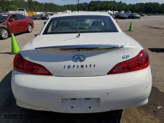 2011 Infiniti G37 Convertible with VIN JN1CV6FE9BM951221, listed as a Copart auction lot 68684104 with 128,161 mi miles and Salvage Title. Bid and sale history available at carsss.com. Image 6.