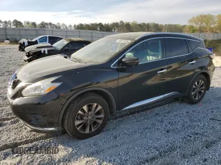 2017 Nissan Murano SL with VIN 5N1AZ2MH9HN185939, listed as a Copart auction lot 50818305 with 97,364 mi miles and Salvage Title. Bid and sale history available at carsss.com. Image 1.