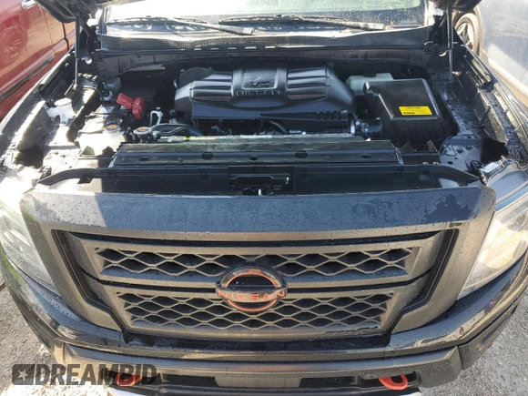 2023 Nissan Titan SV with VIN 1N6AA1ED8PN110324, listed as a Copart auction lot 74601384 with 11,997 mi miles and Non repairable. Bid and sale history available at DreamBid. Image 11.