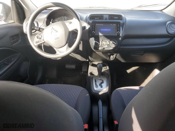 2019 Mitsubishi Mirage ES with VIN ML32A3HJ4KH003110, listed as a Copart auction lot 45547795 with 67,443 mi miles and Salvage Title. Bid and sale history available at carsss.com. Image 8.