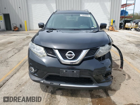 2016 Nissan Rogue S with VIN 5N1AT2MV7GC816401, listed as a Copart auction lot 53946055 with 154,160 mi miles and Salvage Title. Bid and sale history available at DreamBid. Image 5.