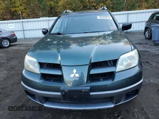 2006 Mitsubishi Outlander LS with VIN JA4LX31F66U014185, listed as a Copart auction lot 76593874 with 197,182 mi miles and Salvage Title. Bid and sale history available at carsss.com. Image 5.