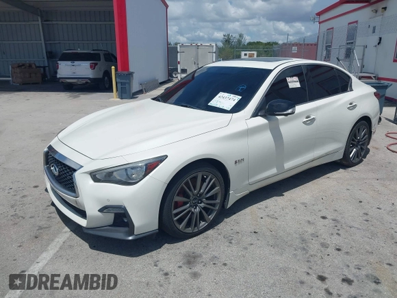 2019 Infiniti Q50 Red Sport 400 с VIN JN1FV7AP4KM760365, выставлен на аукционе IAAI как лот 42437474 с пробегом 90 225 миль миль и . История ставок и продаж доступна на DreamBid. Изображение 2.