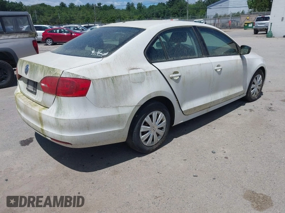 2013 Volkswagen Jetta S with VIN 3VW2K7AJ9DM265129, listed as a IAAI auction lot 42562999 with 179,137 mi miles and . Bid and sale history available at DreamBid. Image 4.