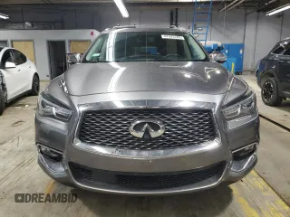 2017 Infiniti QX60 with VIN 5N1DL0MM4HC548613, listed as a Copart auction lot 47993765 with 96,334 mi miles and Salvage Title. Bid and sale history available at DreamBid. Image 5.
