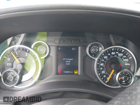 2022 Ram 2500 Tradesman with VIN 3C6UR5CL3NG130973, listed as a IAAI auction lot 42159421 with 156,800 mi miles. Bid and sale history available at carsss.com. Image 7.