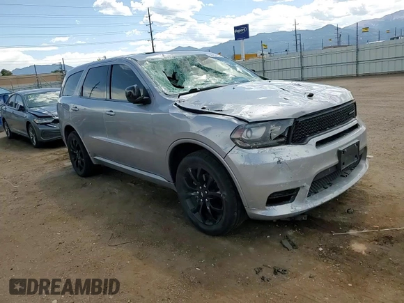 2020 Dodge Durango GT with VIN 1C4RDJDG3LC142242, listed as a Copart auction lot 62962415 with 44,866 mi miles and Salvage title. Bid and sale history available at DreamBid. Image 13.