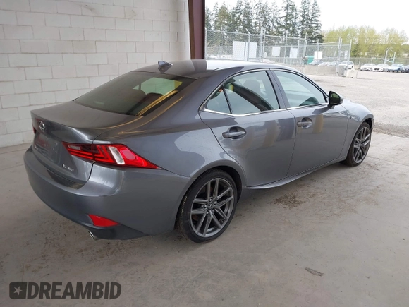2014 Lexus IS 350 with VIN JTHBE1D23E5012471, listed as a IAAI auction lot 42011268 with 76,188 mi miles. Bid and sale history available at carsss.com. Image 4.