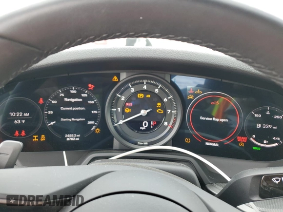 2020 Porsche 911 Carrera S z VIN WP0CB2A96LS263554, wystawiony jako Copart lot #52013384 z przebiegiem 8 702 mil mil oraz . Historia ofert i sprzedaży dostępna na DreamBid. Obrazek 9.