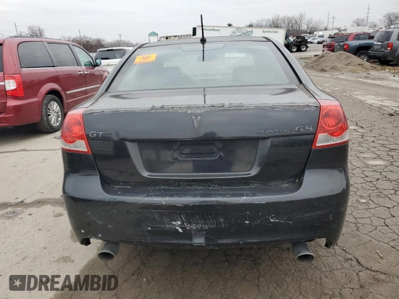 2009 Pontiac G8 with VIN 6G2ER57759L194880, listed as a Copart auction lot 86408424 with 0 mi miles and Clean Title. Bid and sale history available at carsss.com. Image 6.
