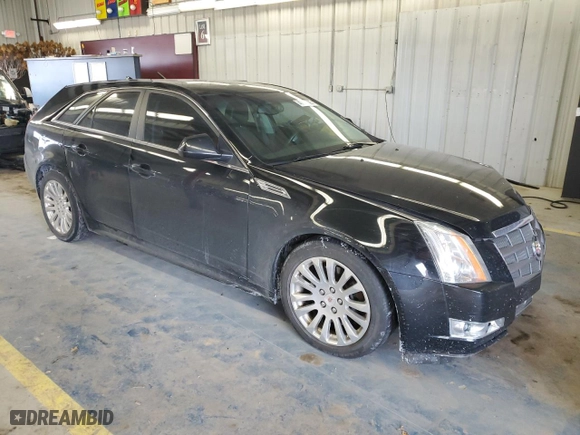 2010 Cadillac CTS Wagon Premium with VIN 1G6DS8EV1A0122837, listed as a Copart auction lot 41997595 with 210,408 mi miles and Salvage Title. Bid and sale history available at carsss.com. Image 4.
