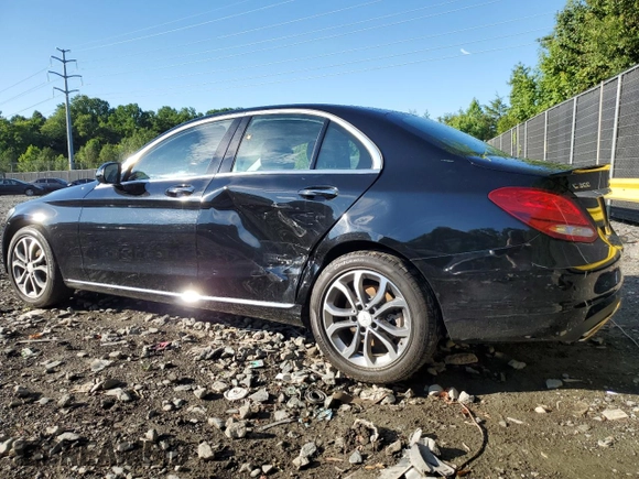 2016 Mercedes-Benz C 300 Luxury with VIN 55SWF4KB4GU156258, listed as a Copart auction lot 62634414 with 141,324 mi miles and Non repairable. Bid and sale history available at DreamBid. Image 2.
