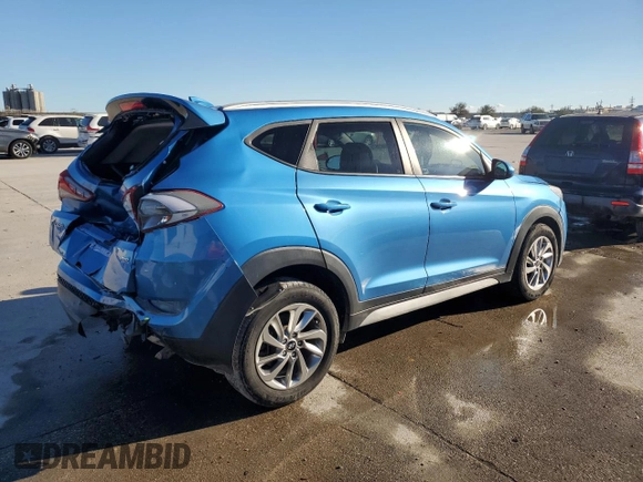 2018 Hyundai Tucson SEL with VIN KM8J3CA43JU600368, listed as a Copart auction lot 46899675 with 100,816 mi miles and Salvage Title. Bid and sale history available at carsss.com. Image 3.