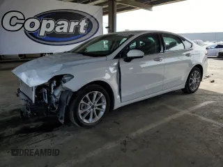 2020 Ford Fusion Hybrid SE with VIN 3FA6P0LU8LR127089, listed as a Copart auction lot 52948355 with 44,662 mi miles and Clean Title. Bid and sale history available at carsss.com. Image 1.