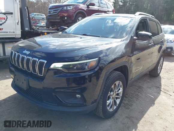 2020 Jeep Cherokee Latitude Plus with VIN 1C4PJMLB0LD591217, listed as a IAAI auction lot 41857544 with 102,704 mi miles and . Bid and sale history available at DreamBid. Image 17.