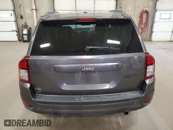 2017 Jeep Compass Sport with VIN 1C4NJCBA9HD146346, listed as a Copart auction lot 52344825 with 144,097 mi miles and Salvage Title. Bid and sale history available at DreamBid. Image 6.