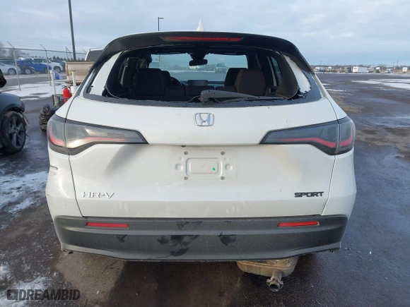 2023 Honda HR-V Sport with VIN 3CZRZ2H56PM723362, listed as a IAAI auction lot 41472989 with 30,133 mi miles. Bid and sale history available at carsss.com. Image 16.