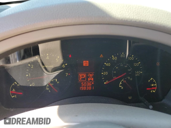 2008 Infiniti QX56 with VIN 5N3AA08C28N900030, listed as a Copart auction lot 60450244 with 198,381 mi miles and Salvage Title. Bid and sale history available at carsss.com. Image 9.