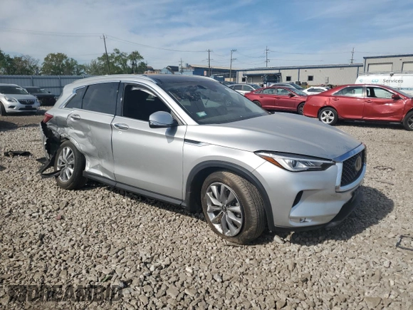 2021 Infiniti QX50 Luxe с VIN 3PCAJ5BA9MF106345, выставлен на аукционе Copart как лот 56383605 с пробегом 40 815 миль миль и Списание • Salvage title. История ставок и продаж доступна на DreamBid. Изображение 4.