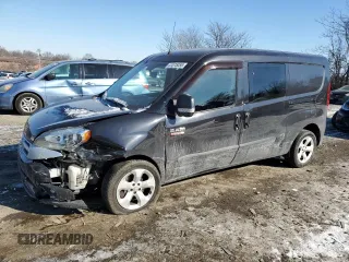 2015 Ram ProMaster City Cargo Tradesman SLT with VIN ZFBERFBT1F6A66641, listed as a Copart auction lot 41875055 with 182,638 mi miles and Salvage Title. Bid and sale history available at carsss.com. Image 1.
