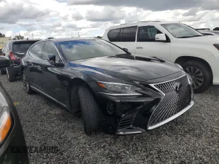 2018 Lexus LS with VIN JTHC5LFF6J5002317, listed as a Copart auction lot 74104564 with 0 mi miles and Non Repairable. Bid and sale history available at carsss.com. Image 4.