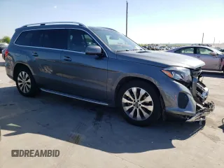 2018 Mercedes-Benz GLS with VIN 4JGDF6EE6JB033111, listed as a Copart auction lot 48130533 with 34,745 mi miles. Bid and sale history available at carsss.com. Image 4.