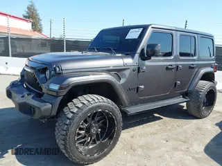 2021 Jeep Wrangler Unlimited Willys с VIN 1C4HJXDG7MW576798, выставлен на аукционе IAAI как лот 42471651 с пробегом 58 481 миль миль и . История ставок и продаж доступна на DreamBid. Изображение 17.