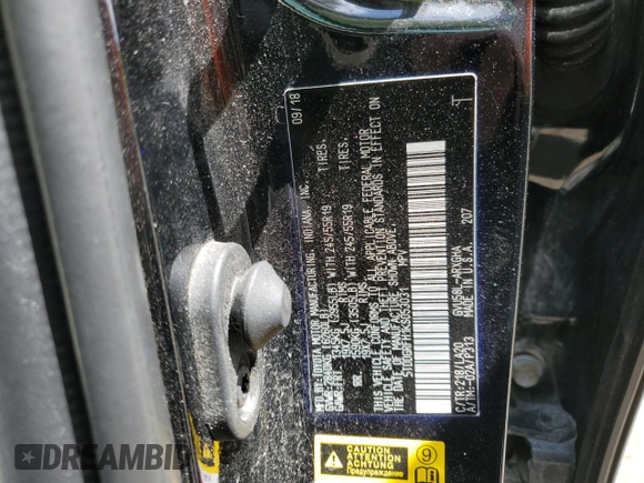 2019 Toyota Highlander Hybrid Limited with VIN 5TDDGRFH1KS053031, listed as a Copart auction lot 56865535 with 117,728 mi miles and Salvage title. Bid and sale history available at DreamBid. Image 14.