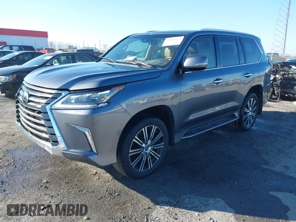 2019 Lexus LX 570 with VIN JTJHY7AX2K4285065, listed as a IAAI auction lot 41483475 with 82,388 mi miles and . Bid and sale history available at DreamBid. Image 17.